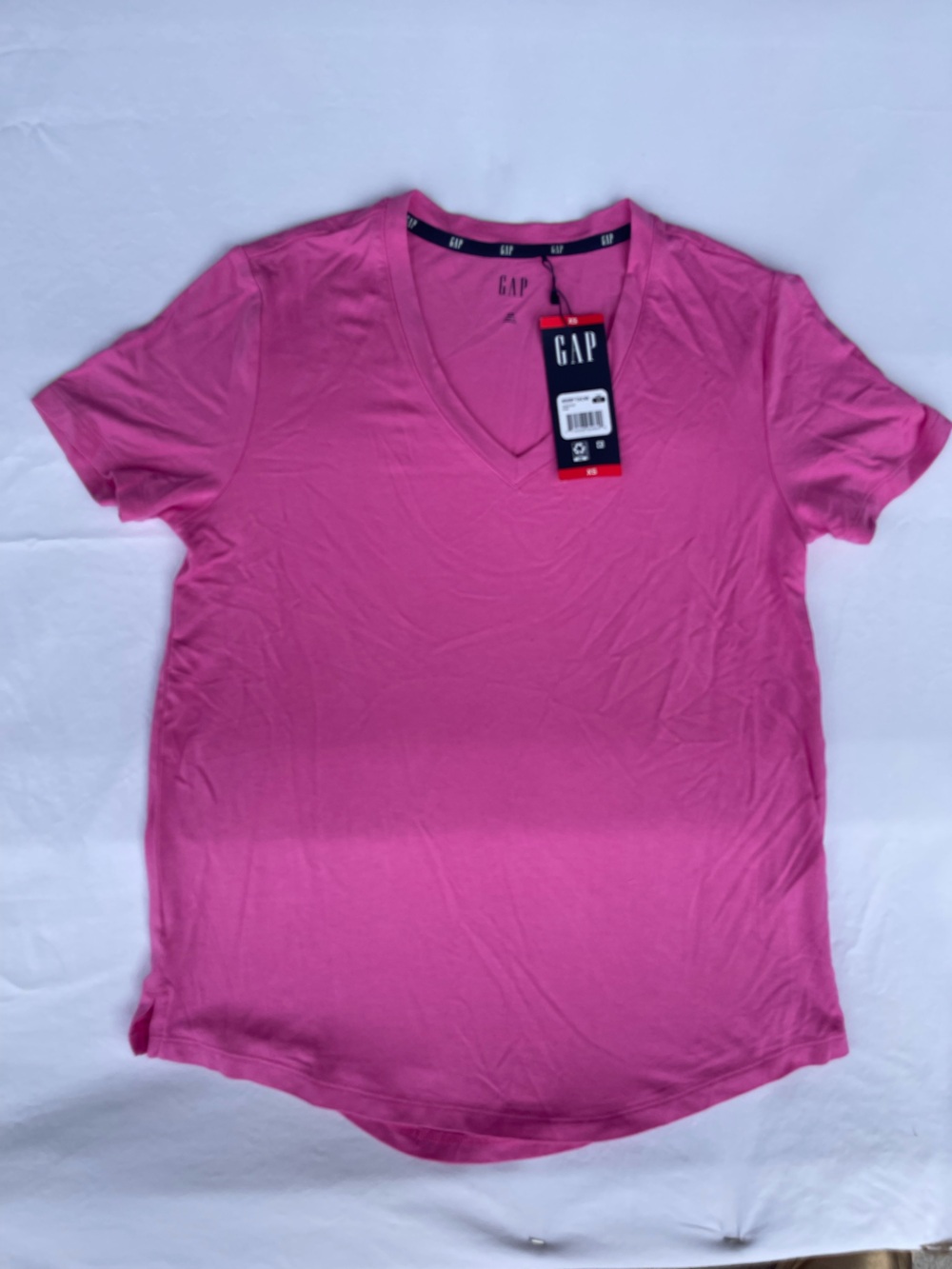 GAP Women's Short Sleeve Tee - Bright Pink